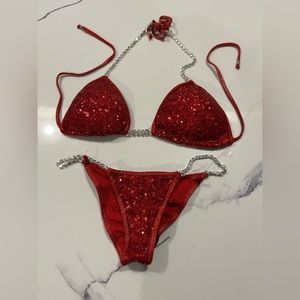 Competition suit- bikini division. Made by The Suit Lady